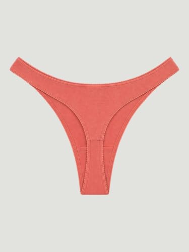 Image of American Symbol Women Microfiber & Cotton Brazilian Thong Briefs