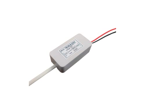 Image of TECHNOBEAM 8W To 22W-300mA BIS certified Non isolated Driver, Universal & Multipurpose LED Panel Light Driver for Surface Panel Light And Down light With (Red & Black Wire at Output, Pack of 1)