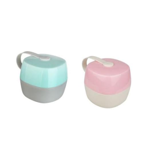 CIMAXIC Cajas De Chupetes Portátiles Almacenamiento Cómodo y Amplio Para Chupetes Material PP Colores y Ideal Para Viajes y Uso Diario