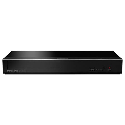 Panasonic Lecteur Blu Ray Ultra HD DP-UB450EG-K Compatible HDR10+/Dolby Vision, Convertisseur 4K, Lecture de Disques Blu Ray 3D Blu Ray DVD, Compatible Audio Hi-res, Noir - Version Française