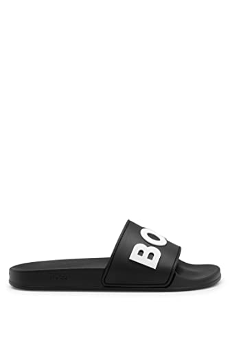 BOSS Herren Kirk rblg Slide, Black1, 35 EU