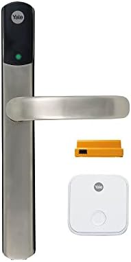 Yale SD-L1000-CH Conexis L1 Smart Door, App Control, Key/Phone Tags, Remote Lock/Unlock, Chrome Finish