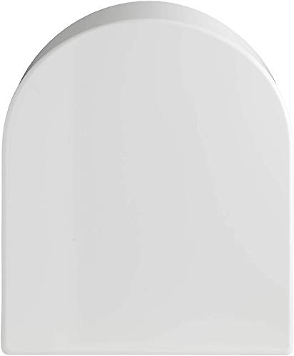 Gala Nexo – Tapa y Asiento Amortiguado Inodoro - Forma Ovalada - Cierre Suave - Incluye Kit Fijación - Bisagras Acero Inoxidable - Fácil Limpieza - Color Blanco