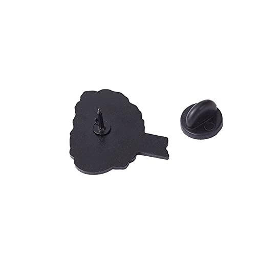 7 Pack Cartoon Enamel Pins For Backpacks Jackets Hat Set, Pink David Sculpture Brooch Pins #TOP3