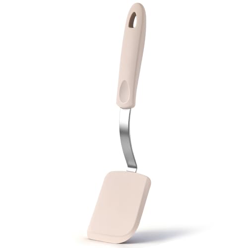 Yetene Small Silicone Spatula Mini Silicone Cookie Spatula, Khaki