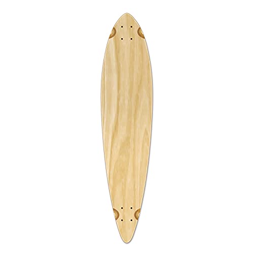 Yocaher Natural Pintail Longboard Deck 40