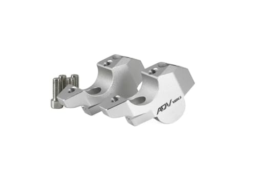 Rehausseur de guidon ADV 350 150 160 adaptateur de rehausse noir