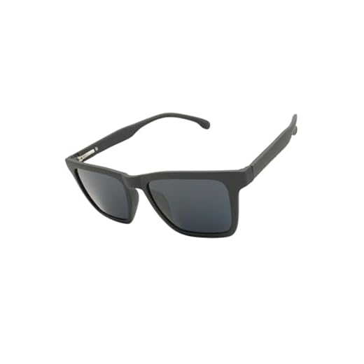 Óculos de Sol Quadrado Premium Clássico Esportivo uv400 Feminino Masculino - Modelo Napole - Cacife Brand (Preto Fosco)