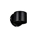 CWI Lighting 7148W5-101-R LED Wall Sconce with Black Finish, Black Finish