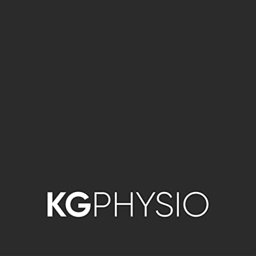 KG Physio Exercise Mat - Thick Exercise Yoga Mat Ideal for HIIT, Pilates, Yoga and Home Workouts - Strap Included