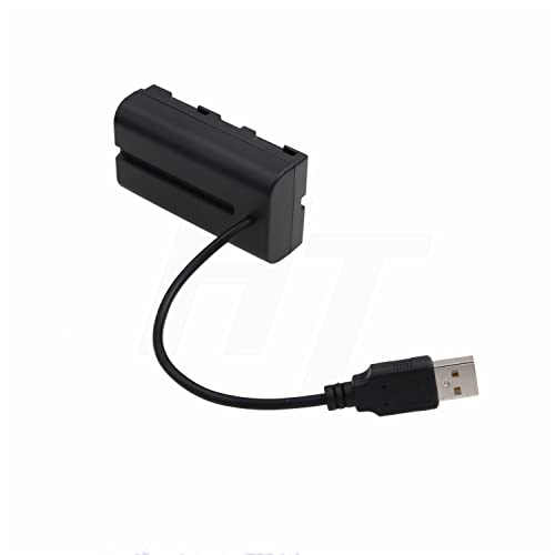 Elimina el peso de baterías con el adaptador USB a NP-F970 HangTon para Atomos Ninja