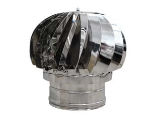 1 PZ fumaiolo testa radiante girevole tondo attacco femmina - ? cm.22 in acciaio inox NextradeItalia Mod.FERX.FERCPFJOG