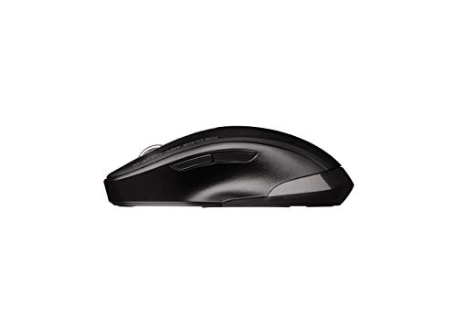 MW 2310 2.0, Mouse Wireless a 6 Tasti, 2,4 GHz RF con Portata di 10 m, Sensore Ottico e Interruttore DPI, Ricevitore USB Nano, Ambidestro, Nero - Mouse gaming - Immagine 4