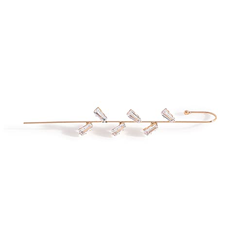 Image of SOHI Designer Cuff Earrings for women & girls, cute earrings for girls, fancy earrings for women stylish, fashion jewellery for women, Light Weight stylish, Cuff Earring, One Ear Cuff, Ear wire