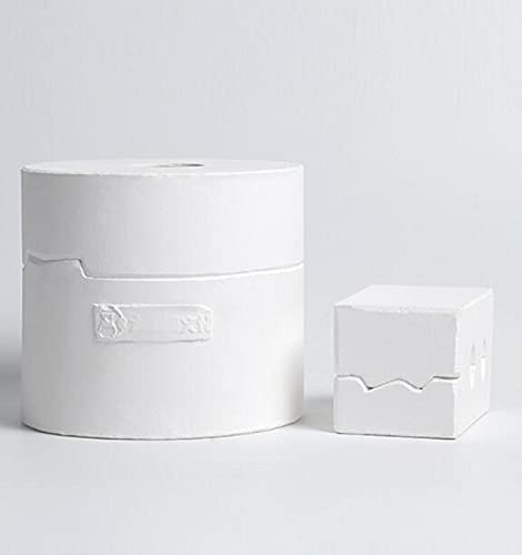 Welliestr Cup Ceramic Mold Slump And Hump Mold Set,Plaster Molds Ceramic Container Mold Slump Mold Pottery Clay Mold, White #TOP2