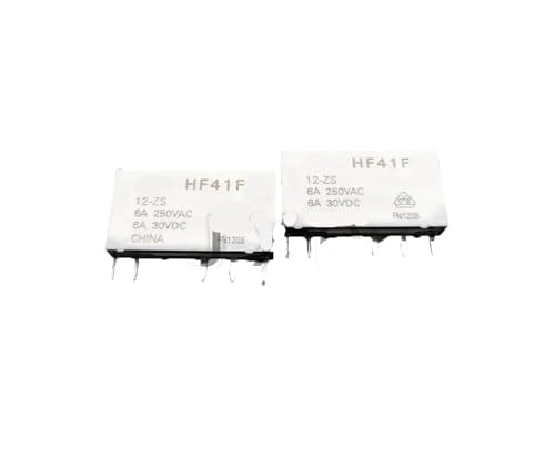 Relé de circuito impreso HF41F 12-ZS de 12 V CC para control de energía 1