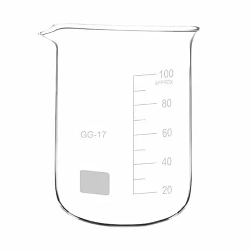Bécher en verre borosilicaté de haute résistance thermique