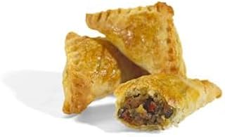 Van Lang Beef Empanadas, 200 Pieces of 1 Oz Each, Premium Beef Tenderloin Appetizers - Bulk Pack for Chefs