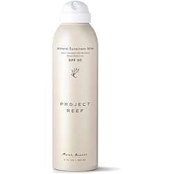 Project Reef SPF 30 Mineral Sunscreen Spray – Non-Aerosol, Reef-Safe Zinc Sunblock with Natural Ingredients for All Skin Types