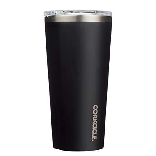 Corkcicle-Classic-24-Ounce-Triple-Insulated-Stainless-Steel-Travel-Cup-Tumbler-with-Lid-and-Silicone-Bottom-for-Hot-and-Cold-Drinks-Matte-Black
