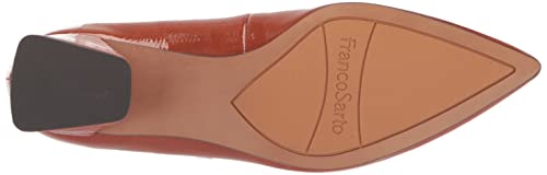 Franco Sarto Women's L-Remi Pumps, Dark Orange Synthetic, 7 #TOP3