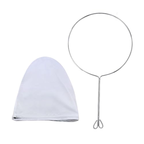 Reusable Soy Milk Wine Filter Bag with Handle for Tea, Juice, Coffee, Oil, and Yogurt - Versatile Kitchen Strainer Net