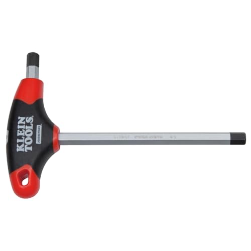 Klein Tools JTH6E17 1/2-Inch Hex Key, Journeyman T-Handle, 6-Inch