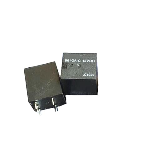 Relais 861-2A-C 12VDC haute conductivité 5 broches pour PCB lot de 10