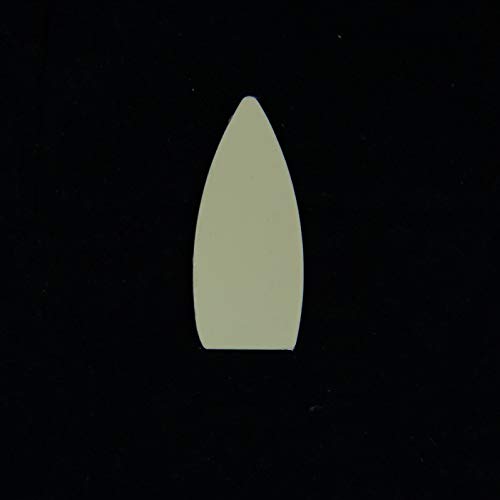 Truss Rod Cover for Vintage Harmony Silvertone Airline Guitar, 1ply Green, Blank