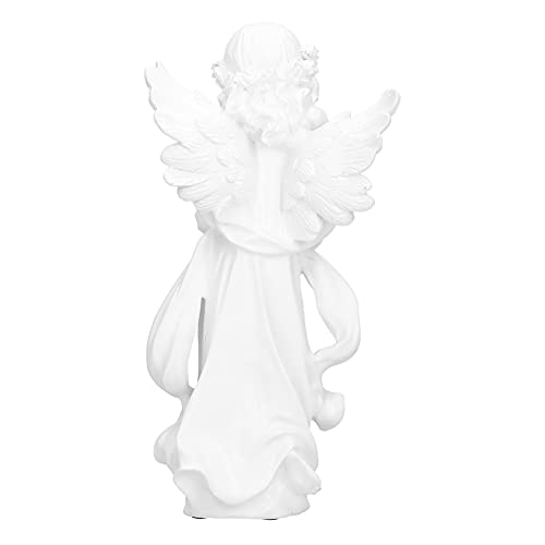 Mini estátua, ornamento de casa, estátua de anjo de resina, originalidade, artesanato de anjo, adere
