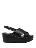 Articolo: 24406 Valleverde Sandali con zeppa Donna - Nero modello 24406 24406 Pelle 40