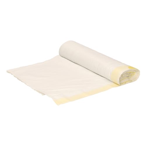 Bolsa Basura Doméstica Blanca G-80, Autocierre, 55 X 60 Cm (30 L)