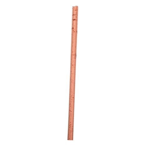 Barre métallique ronde Mobestech tige filetée en cuivre or pour bricolage mécanique