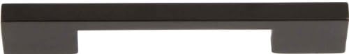 Atlas Homewares A867-BL Successi Collection 6.13-Inch Thin Square Pull, Matte Black