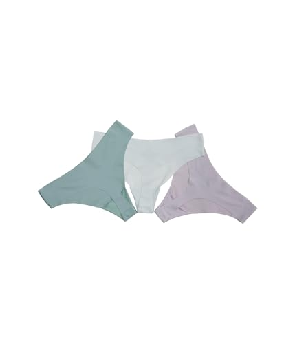 Image of Under Armour Women's 3-pack Pure Stretch No Show Thong Underwear, All-day Comfort & Ultra-soft Fit