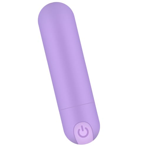 Image of Kverg Mini Massager Waterproof Rechargeable 10 Vibration Light Purple