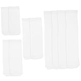 Alipis Baumwoll Sublimationssocken Weiß Gerade Blanko Strümpfe für DIY Digitaldruck Doppelseitig Bedruckbar Verschiedene Längen für Alltag und Kreative Gestaltung