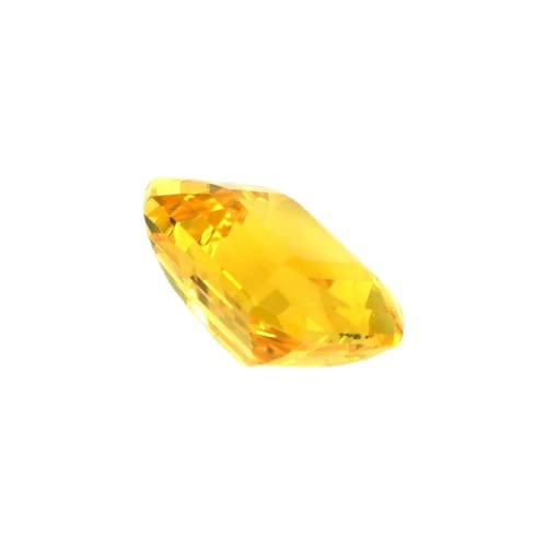 Saphir jaune naturel 4,20 carats Pukhraj Ratna non traité
