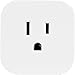 Enbrighten, White, Wi-Fi Smart Light Switch, Indoor Micro Plug-In, 1-Grounded Outlet, No Hub Required, 51511
