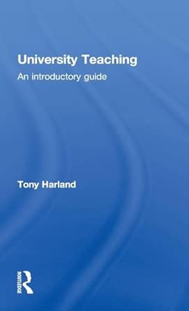 University Teaching: An Introductory Guide  book cover
