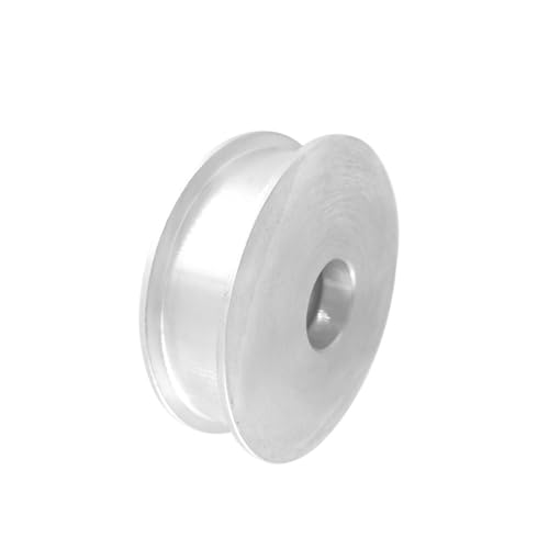 ZGFUS 2pcs XL Idler Pulleys 40T NO Teeth, Inner Bore 10/15/17/20/25mm Gear Belt Idler Pulley 11mm Width Passive Pulley Wheel(Size:20mm)