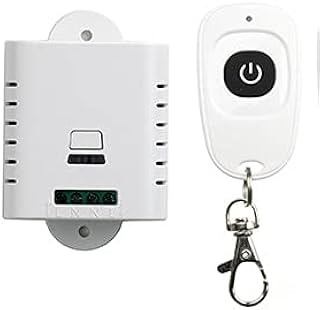 AC85V 110V 120V 220V 250V 1CH Wireless Remote Control Switch System Receiver & one-Button Waterproof Remote 315mhz/433mhz