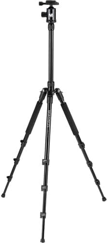 Magnus Aluminum Travel Tripod with Monopod and Arca-Type Ball Head