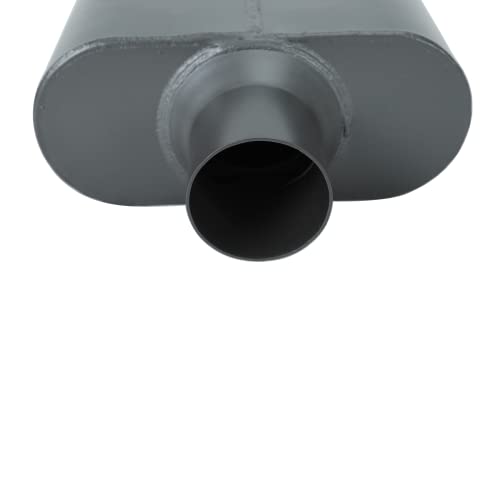 Image of Pair of Single Chamber Performance Race Chambered Muffler 2.25 inch Center /Center Universal Muffler