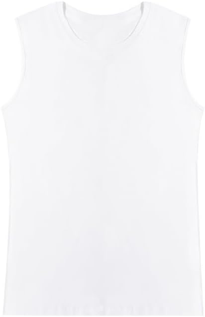Mettclasi Men's Heavy 100% Cotton Sleeveless Muscle Shirt, 1 Or 3 Pack, Loose Fit Classic Solid Tank Top for Men - Image 7