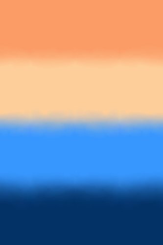 Beach Sand and Surf - Lined Notebook: Medium Ruled, Soft Cover, 6 x 9 Journal, 101 Pages