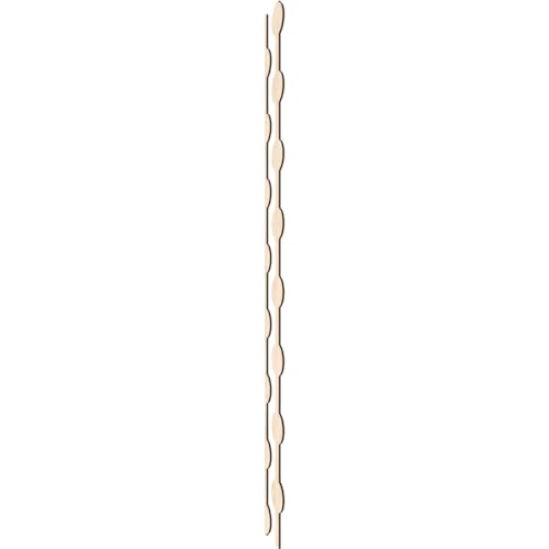 Ekena Millwork 94"H x 3/8"T Bridgeport Adjustable Wood Decorative Slat Wall Panel Kit, Birch (contains 11 Slats + 1 Straight Edge Starter Slat) by Ekena Millwork - Image 5