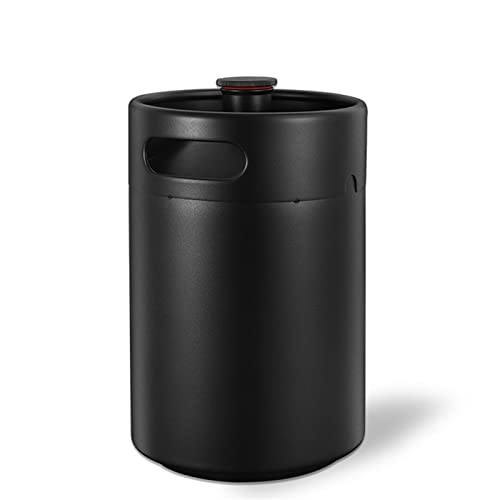 SRKATI Birra Fatta in casa Produzione di Birra Mini Keg 5l, barile per Contenitore di Birra Artigianale in Acciaio Inossidabile, Accessori per birreria