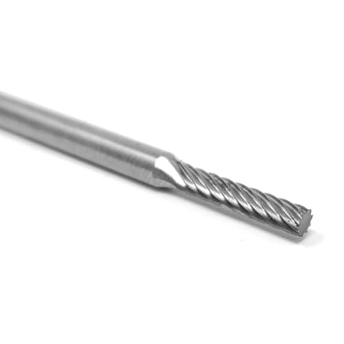 Fresa de carburo sólido corte simple SA-42 3/32" x 7/16" miniatura 2