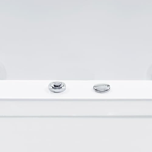 Luxus Whirlwanne Badewanne Spa weiß rechts Doppelwanne mit Massage LED Varadero